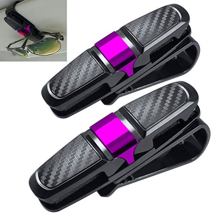 Clip multifuncional para gafas de coche