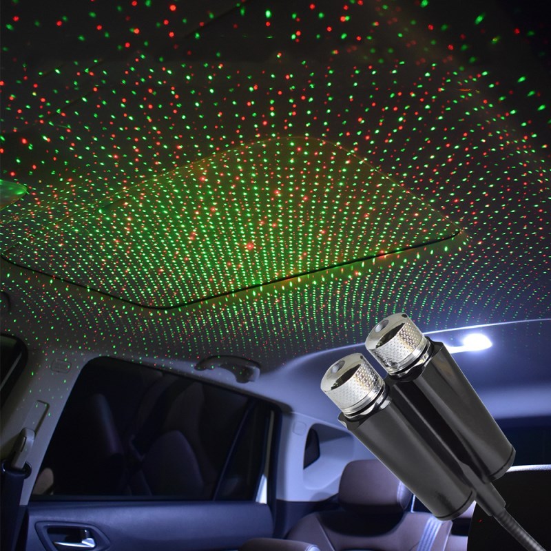 Luce da soffitto per auto USB Star Sky Atmosfera per auto