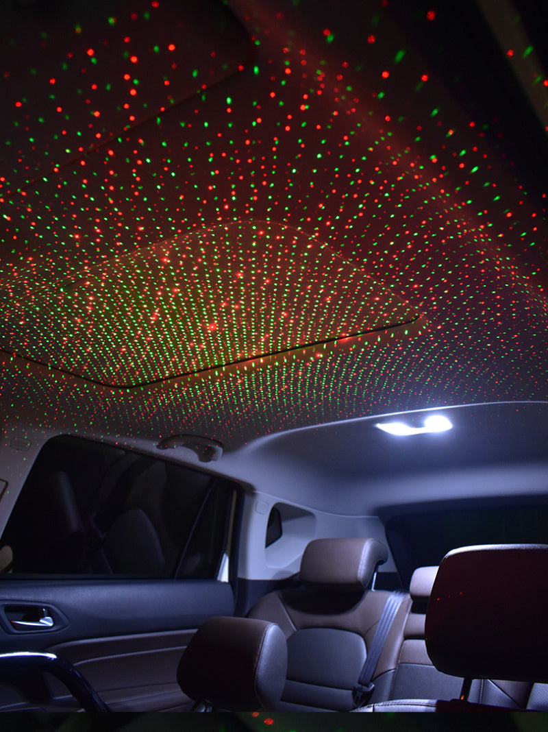 Luce da soffitto per auto USB Star Sky Atmosfera per auto