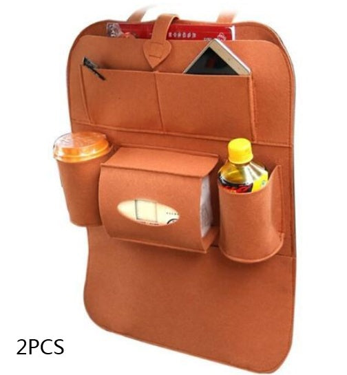 Multi-Purpose Auto Seat Organizer Bag