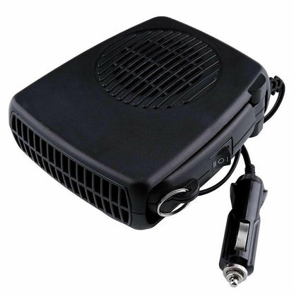 Portable Auto Car Heater Fan Air Cooler Windscreen Demister Defroster Heating Fan