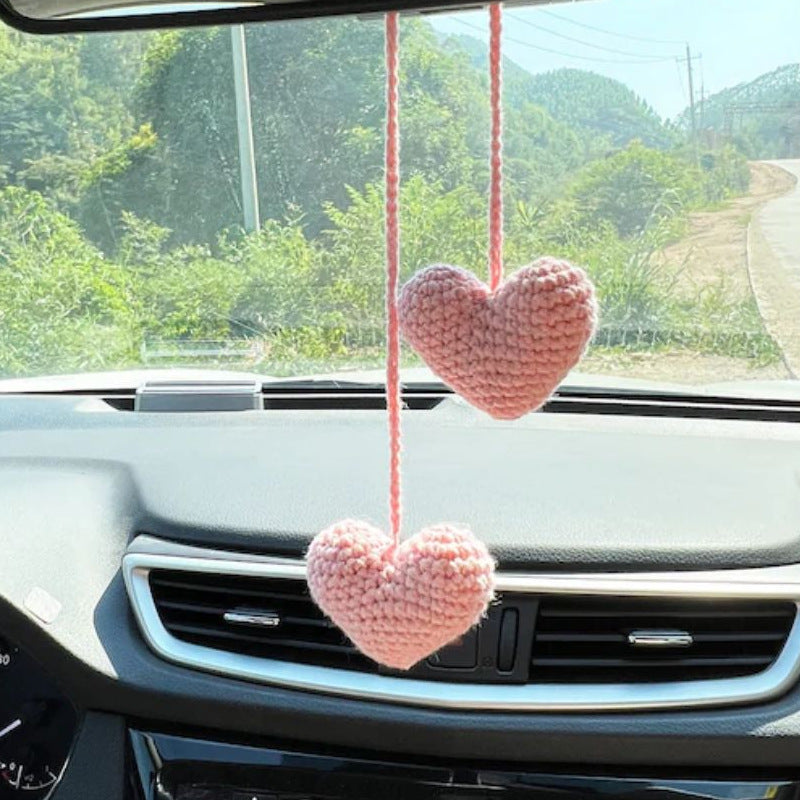 Car Plant Decoration Decoration Knitting Wool