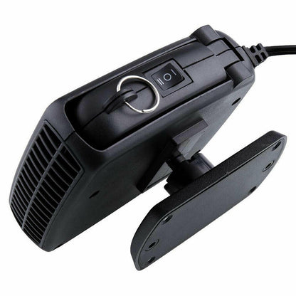 Portable Auto Car Heater Fan Air Cooler Windscreen Demister Defroster Heating Fan