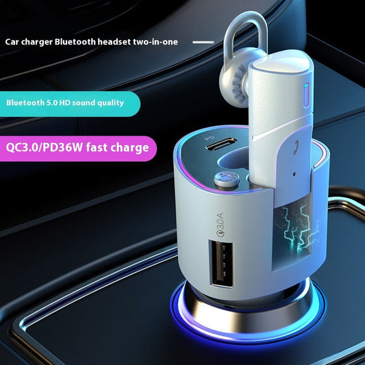 Multifunctional Wireless Two-in-one Car Charger