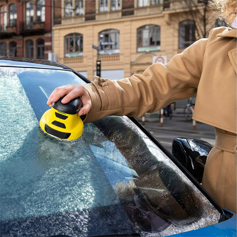 Raspador de nieve inalámbrico con batería de larga duración Raspador de hielo eléctrico portátil para ventanas para descongelar automóviles