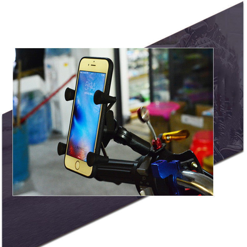 Supporto per cellulare ricaricabile per motocicletta, accessori comodi per auto e moto