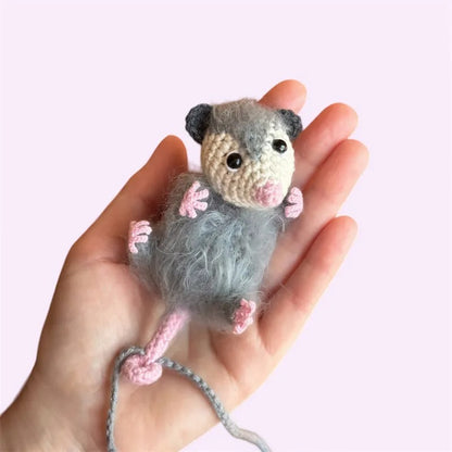 Fabric Possum Car Ornament Decorations