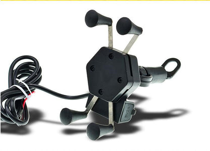 Motorcycle Rechargeable Mobile Phone Holder Convenient Auto And Motorcycle Accessories